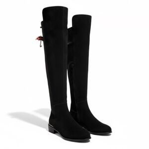 Blondo Elegant Black Over the Knee Boots